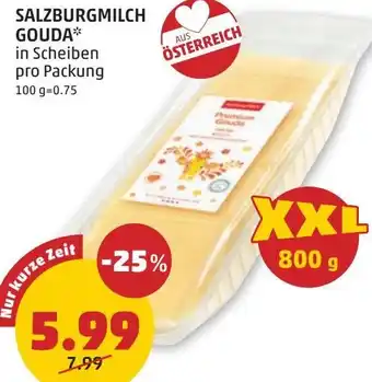 PENNY SALZBURGMILCH GOUDA Angebot