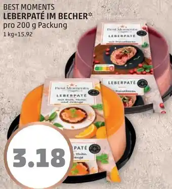 PENNY LEBERPATÉ IM BECHER Angebot