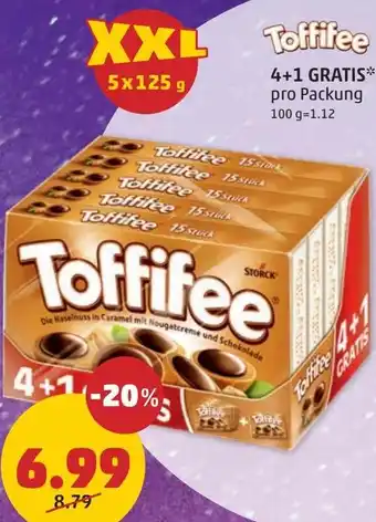 PENNY Toffifee 4+1 GRATIS Angebot