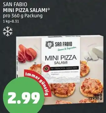 PENNY SAN FABIO MINI PIZZA SALAMI Angebot