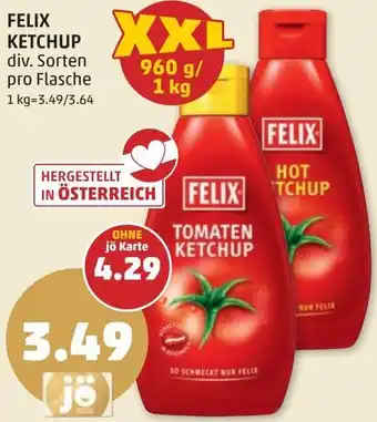 PENNY FELIX KETCHUP Angebot