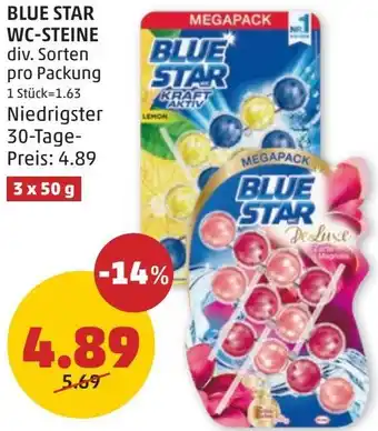PENNY BLUE STAR WC-STEINE Angebot
