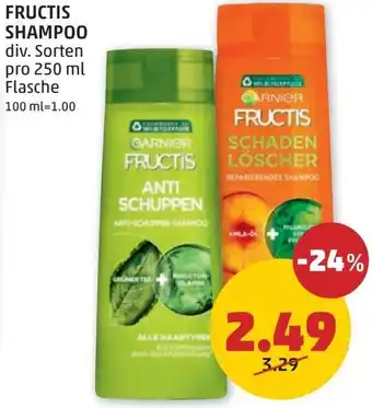PENNY FRUCTIS SHAMPOO 250ml Angebot