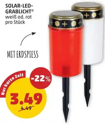 PENNY SOLAR-LED- GRABLICHT Angebot