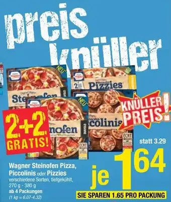 Maximarkt Wagner Steinofen Pizza, Piccolinis Oder Pizzies Angebot