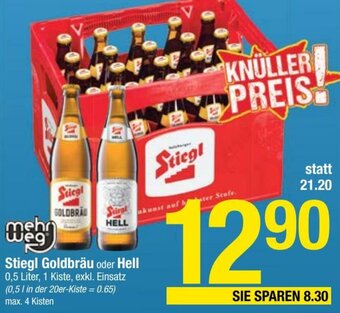 Maximarkt Stiegl Goldbräu Oder Hell Angebot
