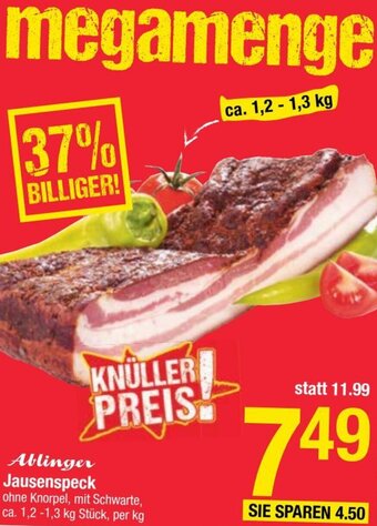 Maximarkt Jausenspeck Angebot