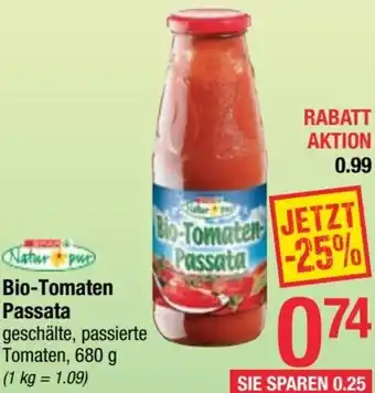 Maximarkt Bio-Tomaten Passata 680g Angebot