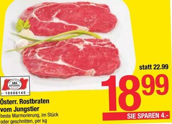 Maximarkt Österr. Rostbraten Vom Jungstier Angebot