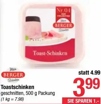Maximarkt Toastschinken 500g Angebot