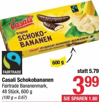 Maximarkt Casali Schokobananen Angebot