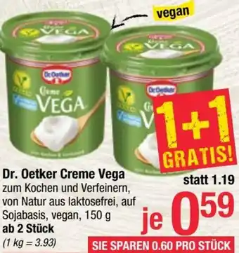 Maximarkt Dr. Oetker Creme Vega Angebot
