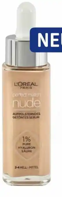 dm Perfekt Match getöntes Serum Make-Up Angebot