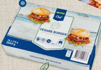 Metro Vegane Burger Angebot