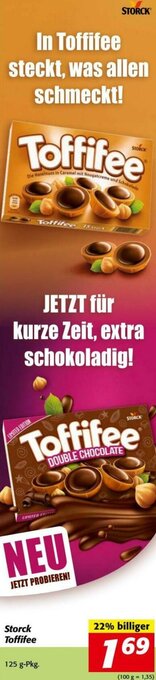 Nah&Frisch Storck Toffifee 125g Angebot