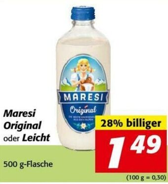Nah&Frisch Maresi Original Oder Leicht 500g Angebot