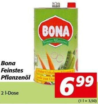Nah&Frisch Bona Feinstes Pflanzenöl 2l-Dose Angebot