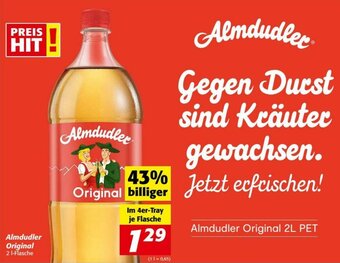 Nah&Frisch Almdudler Original Angebot