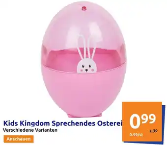 Action Kids Kingdom Sprechendes Osterei Angebot