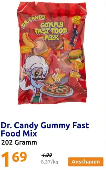 Action Dr. Candy Gummy Fast Food Mix 202 Gramm Angebot