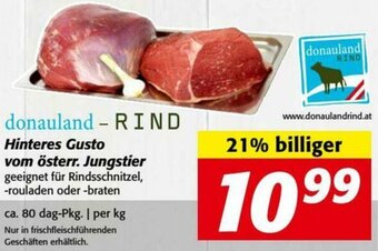 Nah&Frisch Hinteres Gusto Vom Österr. Jungstier Angebot