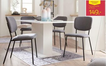 Möbelix Tischgruppe 5-Teilig Angebot