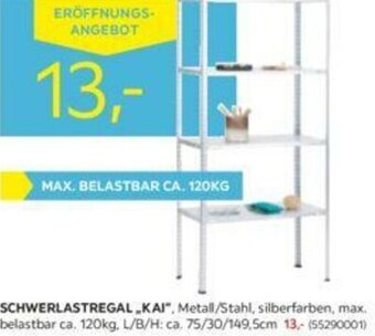 Möbelix Schwerlastregal Kai Angebot
