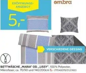 Möbelix Bettwäsche Maria OD Lissy Angebot