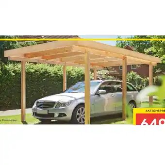 Hellweg Carport Lärche 127847 HELLWEG 1 Stück Angebot