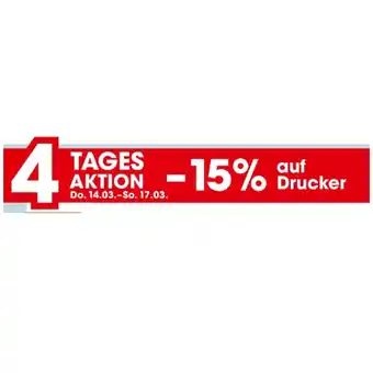 Libro 15% AUF DRUCKER (4-Tagesaktion) LIBRO Angebot