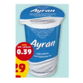 PENNY Ayran Penny 250 Milliliter 1 Becher Angebot