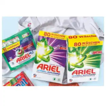 Hofer Ariel Voll-/Colorwaschmittel Pulver/Pods div. Sorten HOFER 1 Packung Angebot