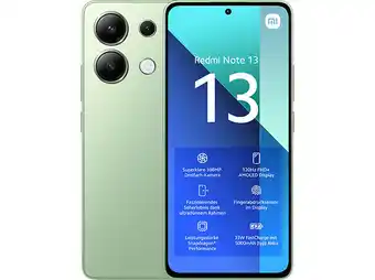 Media Markt Xiaomi Redmi Note 13, 128GB, Mint Green Angebot
