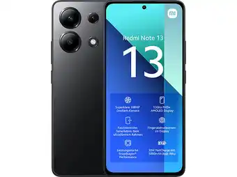 Media Markt Xiaomi Redmi Note 13, 256GB, Midnight Black Angebot