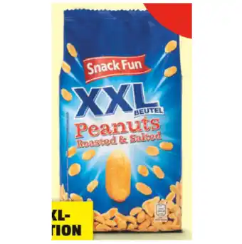 Hofer Snack Fun XXL Erdnüsse HOFER 1 Kilogramm 1 Packung Angebot