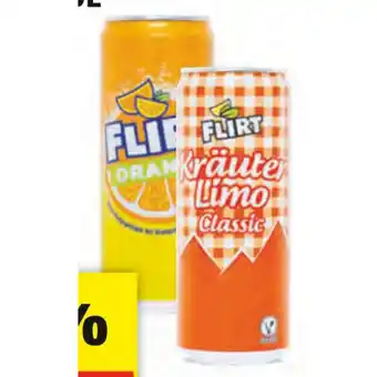 Hofer flirt Limonade verschiedene Sorten HOFER 330 Milliliter 1 Dose Angebot