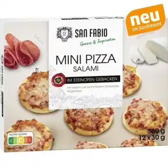 PENNY San Fabio Mini-Pizza Salami Penny 360 Gramm 1 Packung Angebot