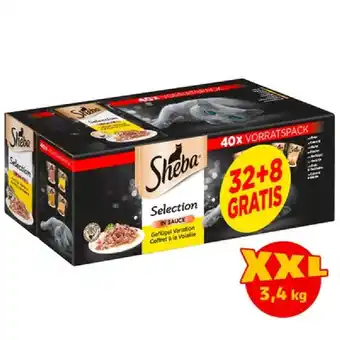 PENNY Sheba Frischebeutel Grosspackung div. Sorten Penny 40 Stück 1 Packung Angebot