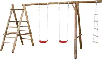 BayWa Impos Doppelschaukel mit Podest BayWa 1 Set Angebot