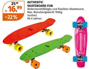Müller AUTHENTIC SKATEBOARD FUN Angebot