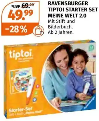 Müller RAVENSBURGER TIPTOI STARTER SET MEINE WELT 2.0 Angebot