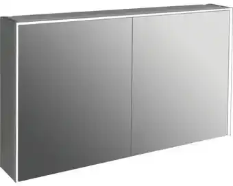 Hornbach LED-Spiegelschrank Jungborn Quattro Sedici Nove 2-türig 120x20x70 cm schwarz matt Angebot