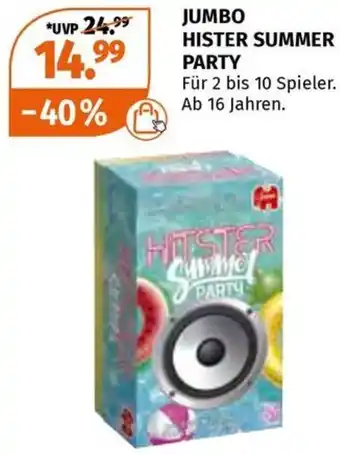 Müller JUMBO HISTER SUMMER PARTY Angebot