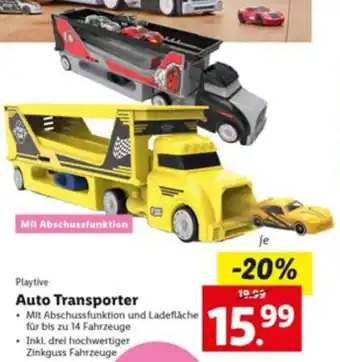 Lidl Auto Transporter Angebot