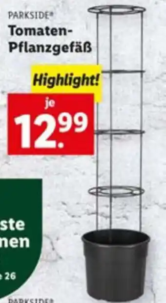 Lidl Tomaten- Pflanzgefäß Angebot