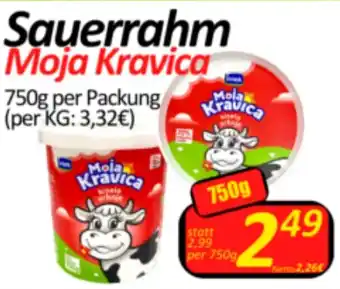 Wurstico Sauerrahm Moja Kravica 750g Angebot