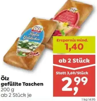 ADEG Ölz gefüllte Taschen 200g Angebot