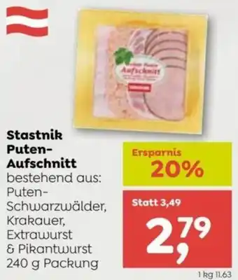 ADEG Stastnik Puten- Aufschnitt 240g Angebot