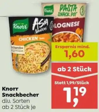 ADEG Knorr Snackbecher Angebot