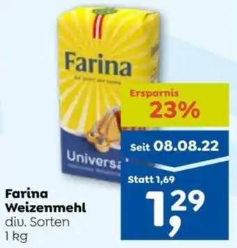 ADEG Farina Weizenmehl 1kg Angebot